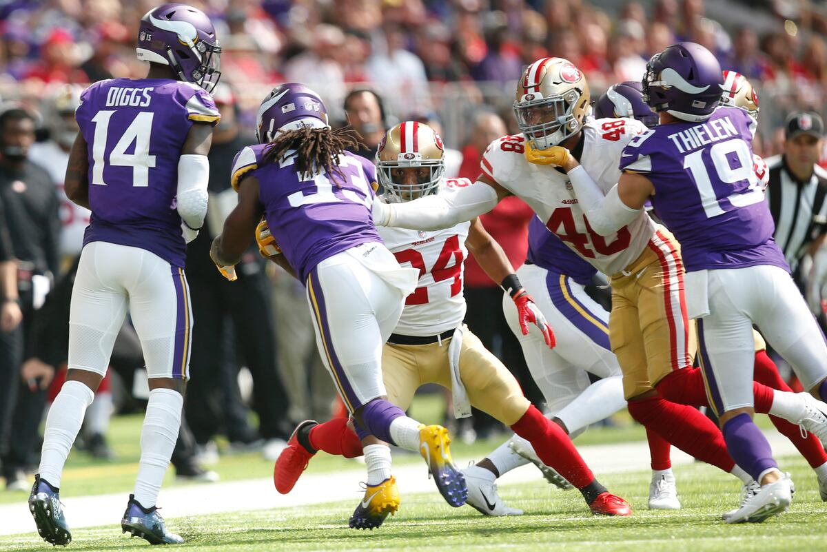 Vikings vs. 49ers TV Schedule, Predictions for 2020 NFC Vikings vs. 49ers TV Schedule, Predictions for 2020 NFC