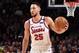 PHILADELPHIA, PA - JANUARY 9: Ben Simmons #25 of the Philadelphia 76ers handles the ball during the game against the Boston Celtics on January 9, 2020 at the Wells Fargo Center in Philadelphia, Pennsylvania NOTE TO USER: User expressly acknowledges and agrees that, by downloading and/or using this Photograph, user is consenting to the terms and conditions of the Getty Images License Agreement. Mandatory Copyright Notice: Copyright 2020 NBAE (Photo by David Dow/NBAE via Getty Images)