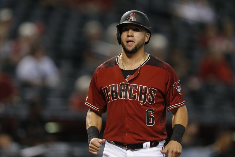 David Peralta talks about facing his old team, the D-backs, in the #nlds  #shorts #mlb #playoffs 