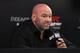 SHENZHEN, CHINA - AUGUST 31: UFC President Dana White attends the press conference after the UFC Fight Night event at Shenzhen Universiade Sports Centre on August 31, 2019 in Shenzhen, China. (Photo by Zhe Ji/Getty Images)