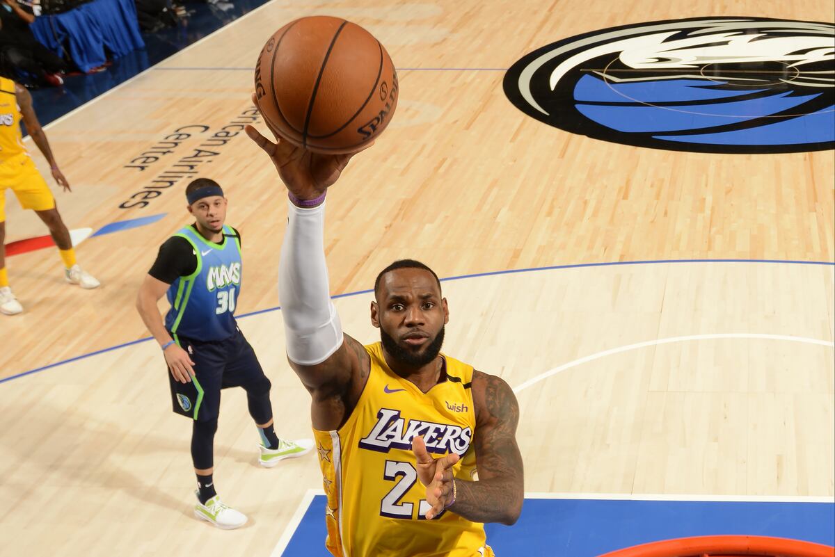 LeBron James Leads Lakers Past Luka Doncic, Mavs Without ...