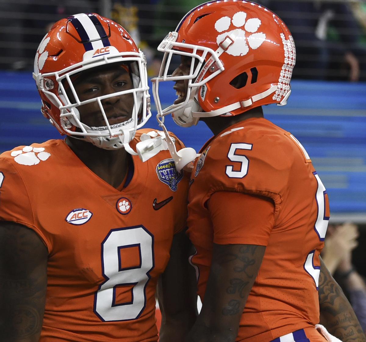 Clemson's Tee Higgins, Justyn Ross 'Good to Go' vs. LSU After Nursing  Injuries, News, Scores, Highlights, Stats, and Rumors