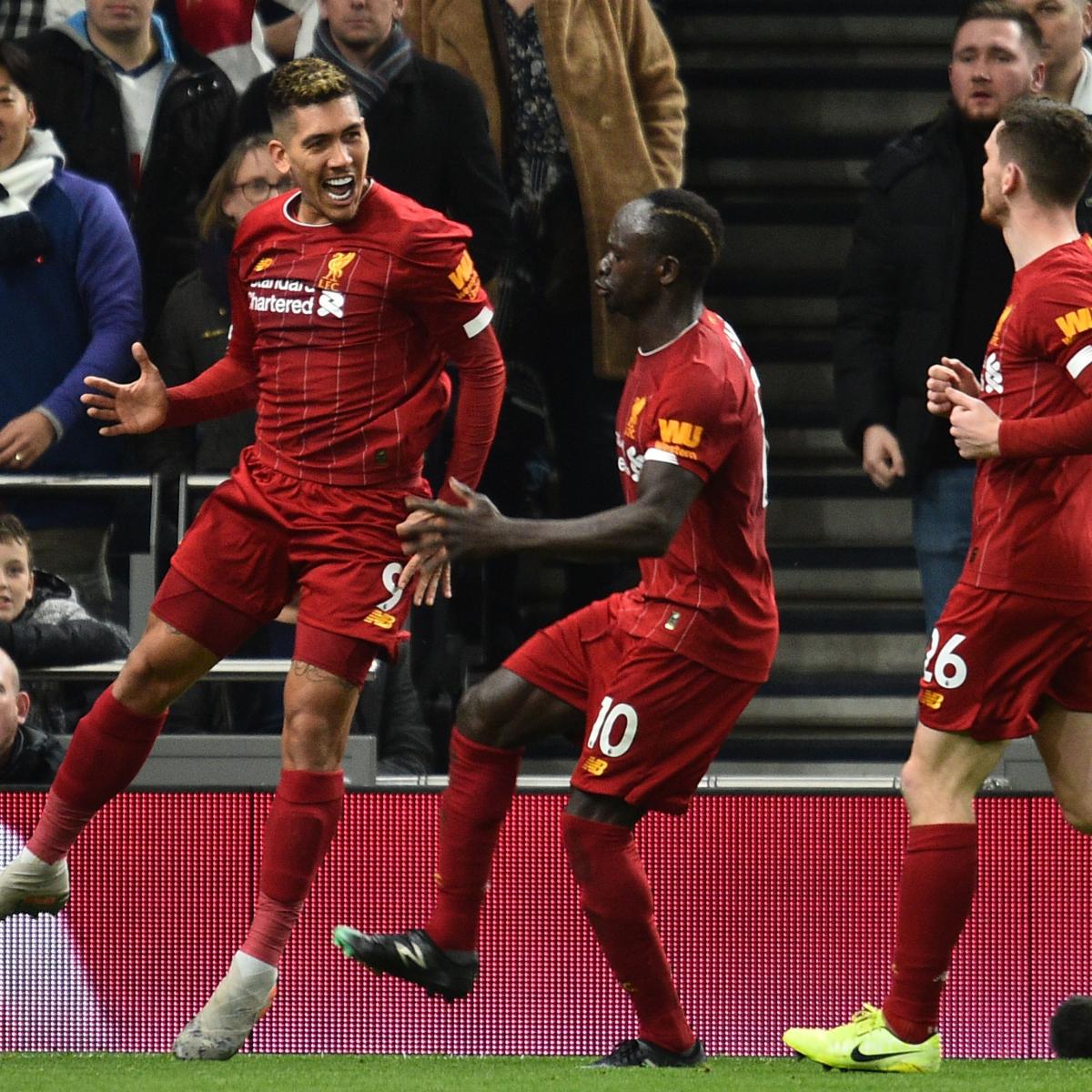 Roberto Firmino Leads Liverpool Past Tottenham Hotspur In Premier League Bleacher Report Latest News Videos And Highlights