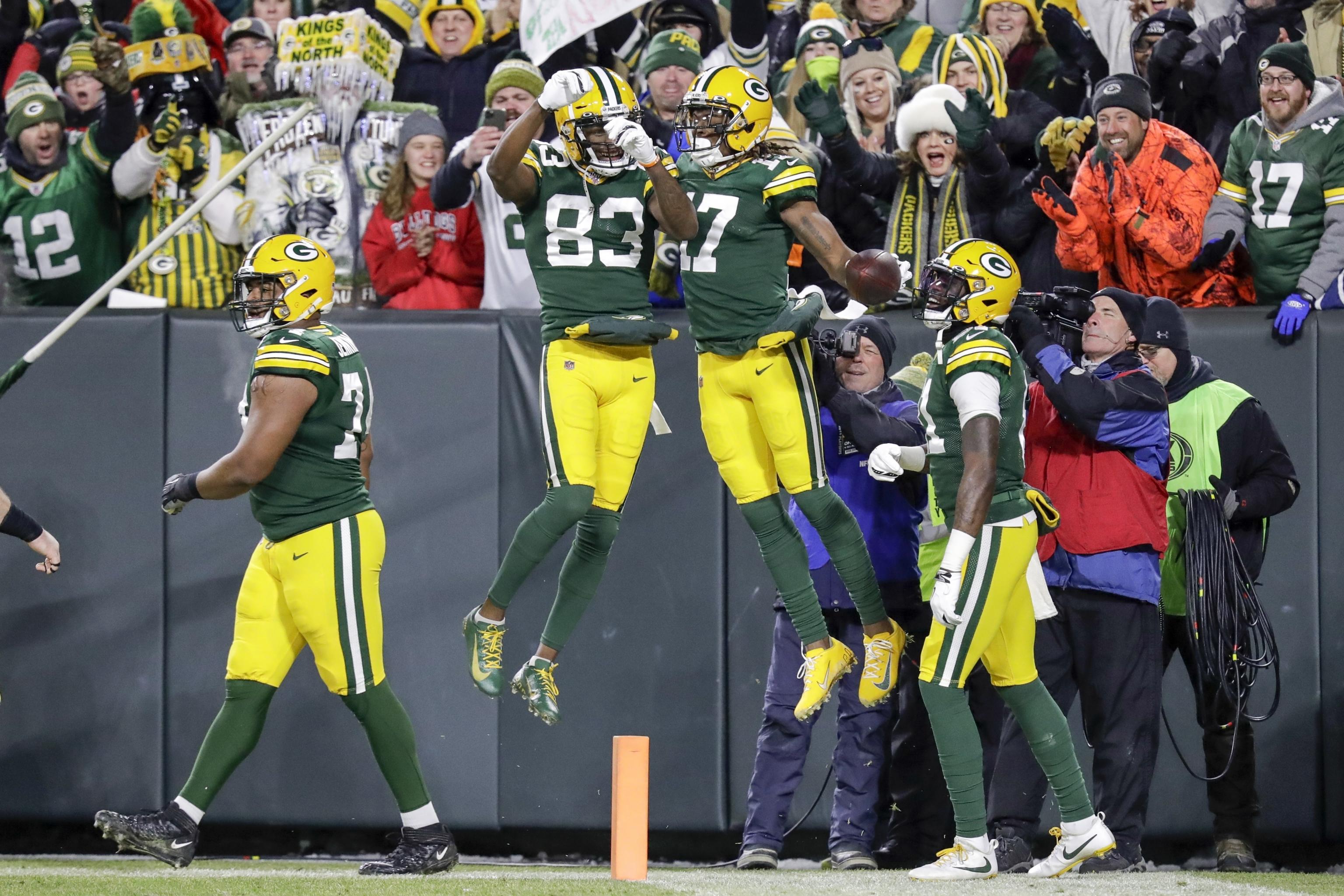 Packers advance to NFC title game by beating Seahawks, 28-23