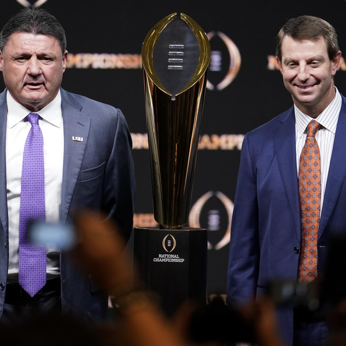 College Football Championship 2020 Latest Twitter Hype