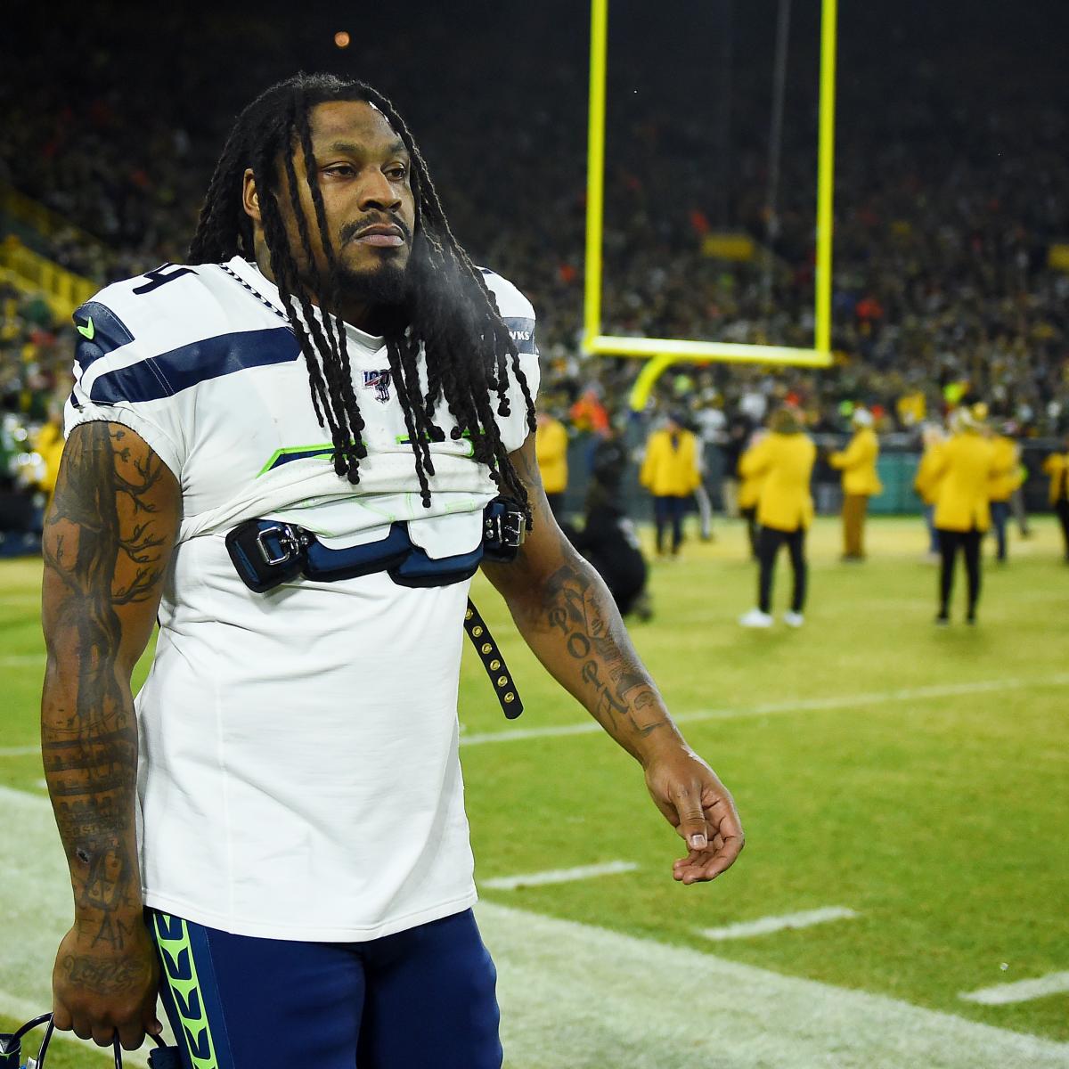 Marshawn Lynch Mum on Seahawks Future; Gives Advice to Players on