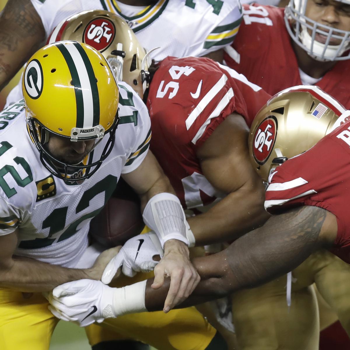 NFC Championship Game 2020: Packers vs. 49ers TV Info, Odds and Predictions | Bleacher ...