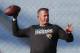 JACKSONVILLE, FLORIDA - AUGUST 29: Offensive Coordinator John DeFilippo of the Jacksonville Jaguars throws a pass before the start of a preseason game against the Atlanta Falcons at TIAA Bank Field on August 29, 2019 in Jacksonville, Florida. (Photo by James Gilbert/Getty Images)