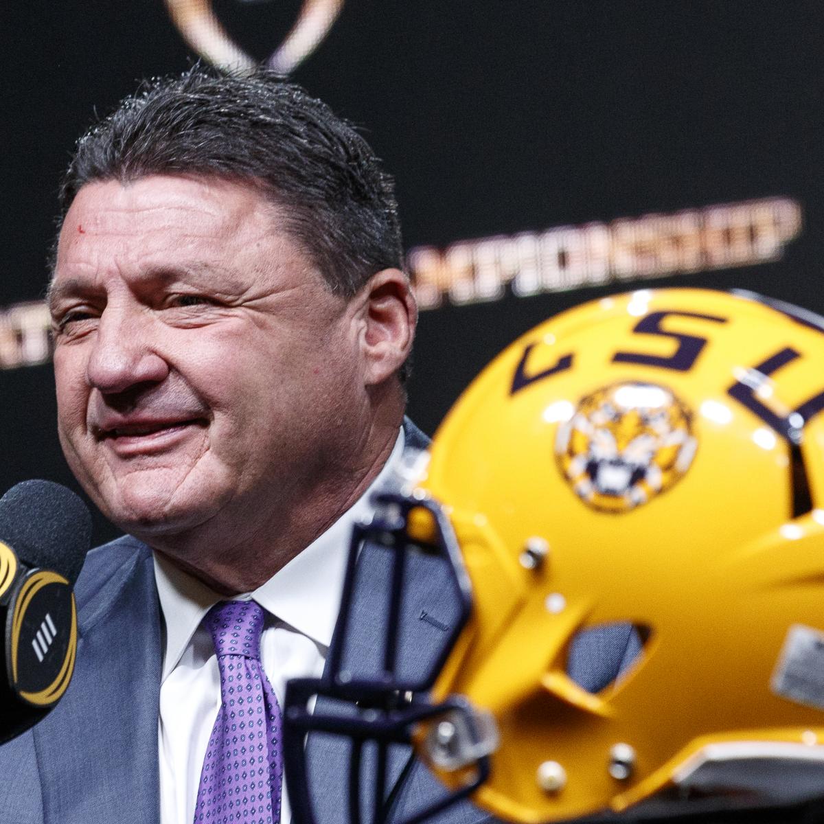 Lsu Hc Ed Orgeron Was Almost Kicked Off His College Team For
