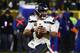 GREEN BAY, WISCONSIN - JANUARY 12: Russell Wilson #3 of the Seattle Seahawks looks to pass against the Green Bay Packers during the NFC Divisional Playoff game at Lambeau Field on January 12, 2020 in Green Bay, Wisconsin. (Photo by Stacy Revere/Getty Images)