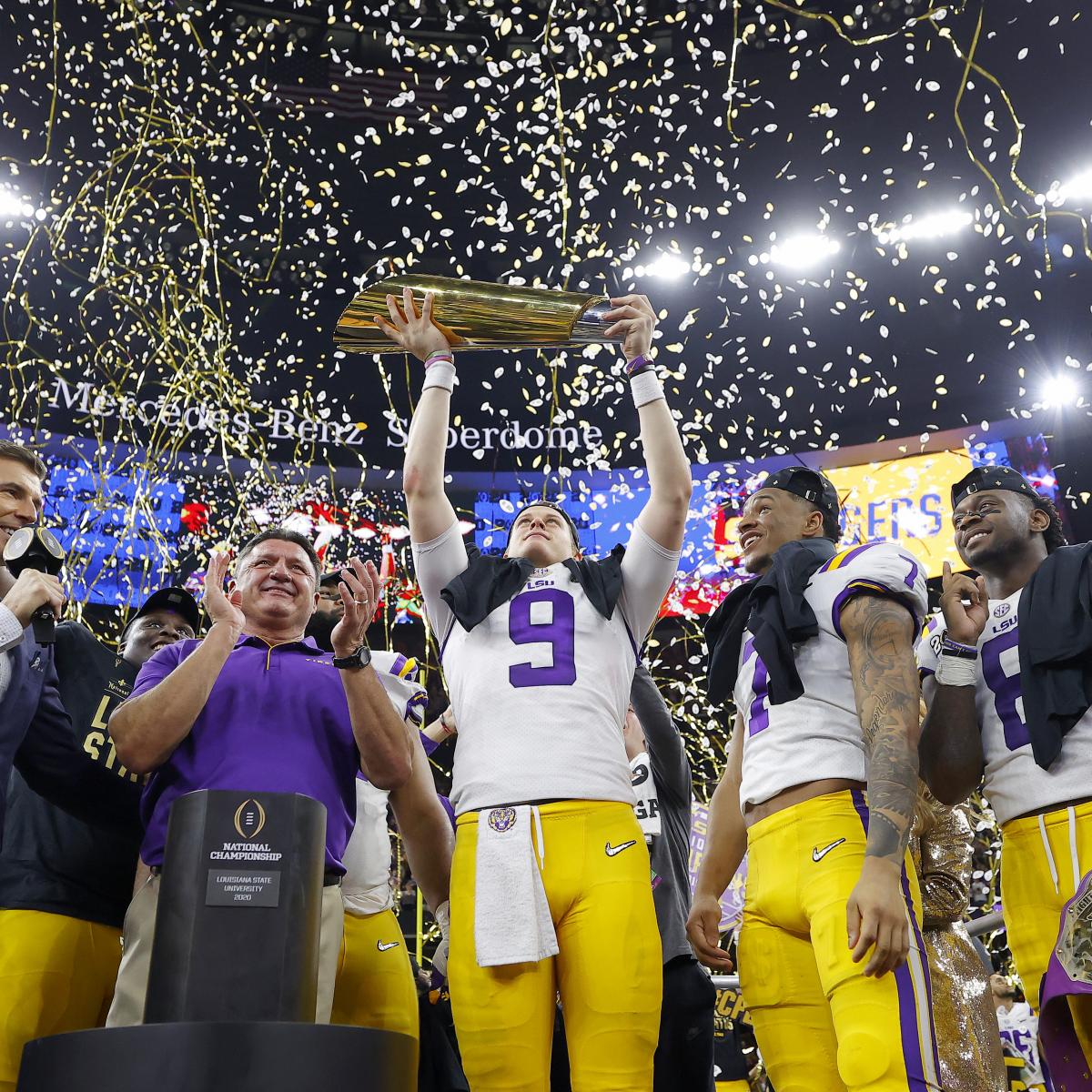 LSU Wins 2020 CFP Championship Celebration Highlights and Twitter