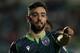 SETUBAL, PORTUGAL - JANUARY 11: Bruno Fernandes of Sporting CP celebrates after scoring a goal during the Liga NOS match between Vitoria FC and Sporting CP at Estadio do Bonfim on January 11, 2020 in Setubal, Portugal. (Photo by Gualter Fatia/Getty Images)
