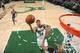 MILWAUKEE, WI - JANUARY 14: Giannis Antetokounmpo #34 of the Milwaukee Bucks shoots the ball against the New York Knicks on January 14, 2020 at the Fiserv Forum Center in Milwaukee, Wisconsin. NOTE TO USER: User expressly acknowledges and agrees that, by downloading and or using this Photograph, user is consenting to the terms and conditions of the Getty Images License Agreement. Mandatory Copyright Notice: Copyright 2020 NBAE (Photo by Gary Dineen/NBAE via Getty Images).
