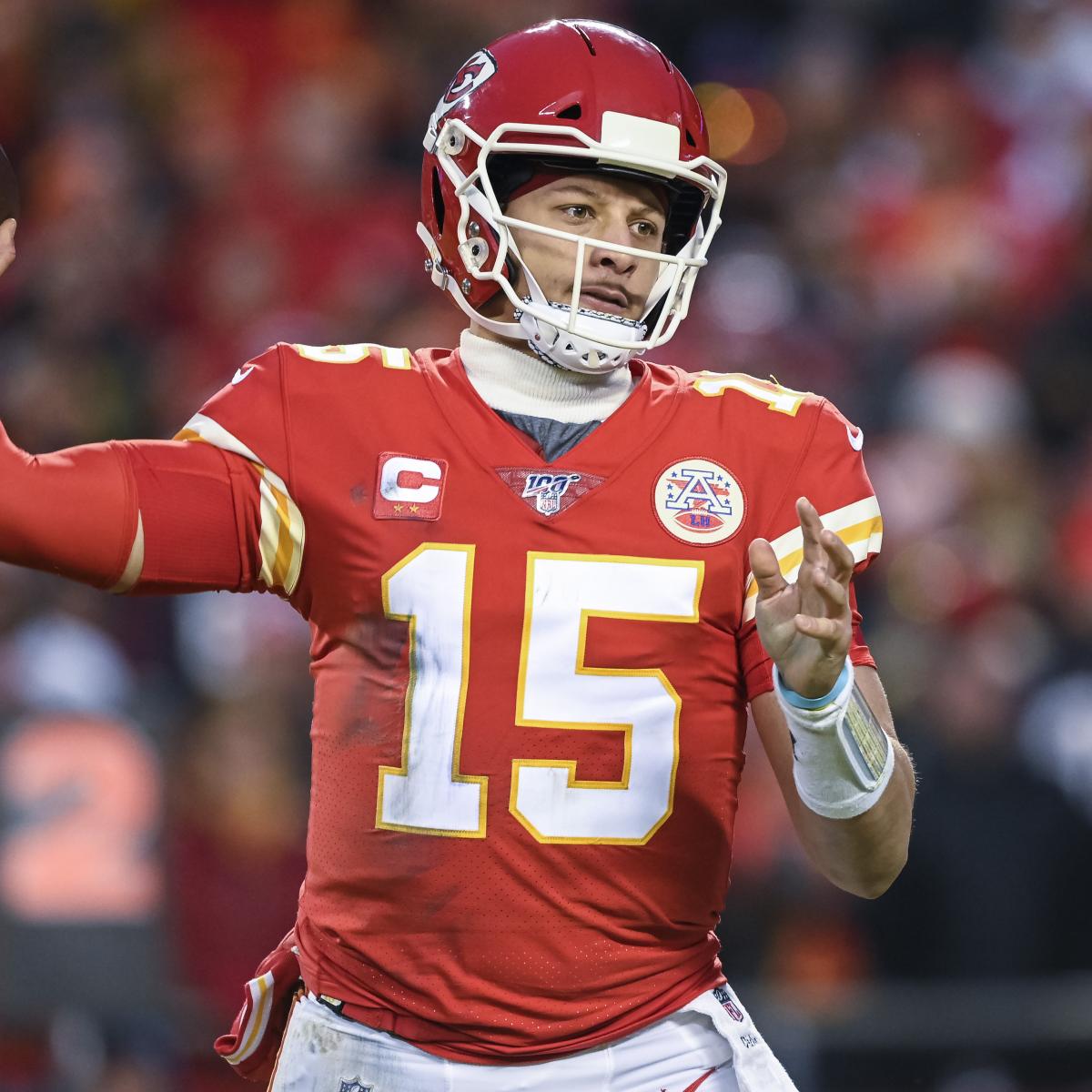 Titans vs. Chiefs: AFC Championship 2020 Odds and Over/Under Predictions | Bleacher ...1200 x 1200