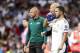 MADRID, SPAIN - OCTOBER 1: (L-R) coach Zinedine Zidane of Real Madrid, Eden Hazard of Real Madrid during the UEFA Champions League match between Real Madrid v Club Brugge at the Santiago Bernabeu on October 1, 2019 in Madrid Spain (Photo by David S. Bustamante/Soccrates/Getty Images)