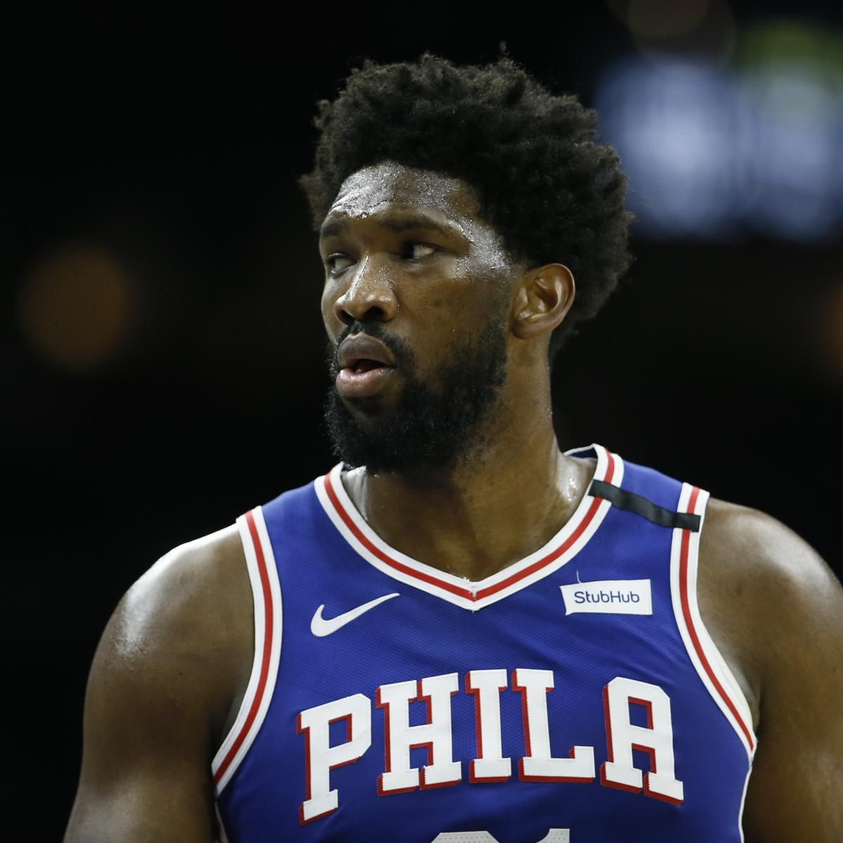 76ers' Joel Embiid Says He Considered Retiring from NBA After His