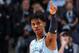 MEMPHIS, TN - JANUARY 14: Ja Morant #12 of the Memphis Grizzlies signals to a a teammate during the game against the Houston Rockets on January 14, 2020 at FedExForum in Memphis, Tennessee. NOTE TO USER: User expressly acknowledges and agrees that, by downloading and or using this photograph, User is consenting to the terms and conditions of the Getty Images License Agreement. Mandatory Copyright Notice: Copyright 2020 NBAE (Photo by Joe Murphy/NBAE via Getty Images)