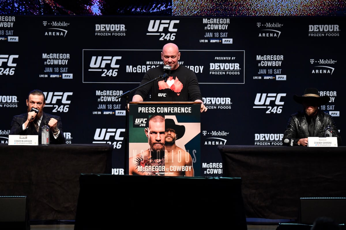 Top Quotes from Conor McGregor, Donald Cerrone's UFC 246 Press Conference | Bleacher Report | Latest News, Videos and Highlights