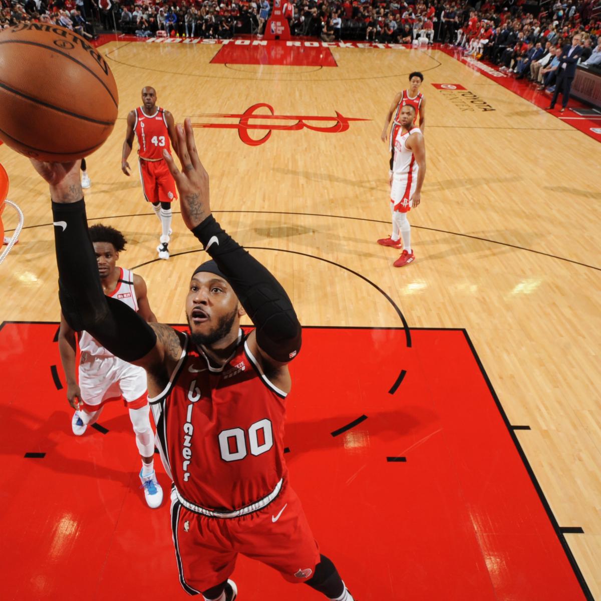 Damian Lillard, Trail Blazers Beat Rockets in Carmelo Anthony's Houston Return | Bleacher Report | Latest News, Videos and Highlights