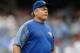 NEW YORK, NY - AUGUST 19: Manager John Gibbons #5 of the Toronto Blue Jays in action against the New York Yankees at Yankee Stadium on August 19, 2018 in the Bronx borough of New York City. The Yankees defeated the Blue Jays 10-2. (Photo by Jim McIsaac/Getty Images)