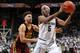 Michigan State's Cassius Winston and Minnesota's Gabe Kalscheur