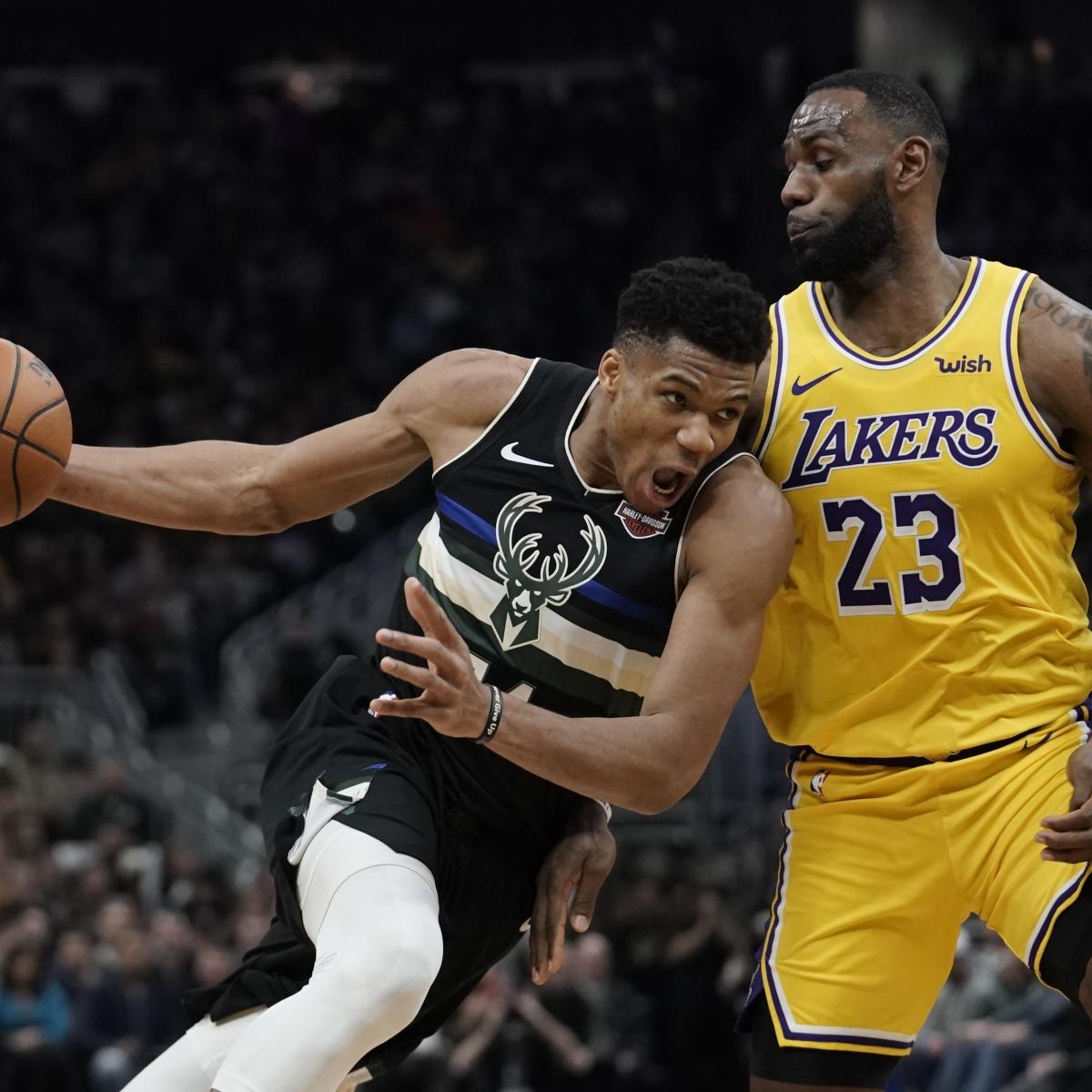 NBA All-Star Game 2020: LeBron James, Giannis Lead 3rd Voting Results | Bleacher Report | Latest ...