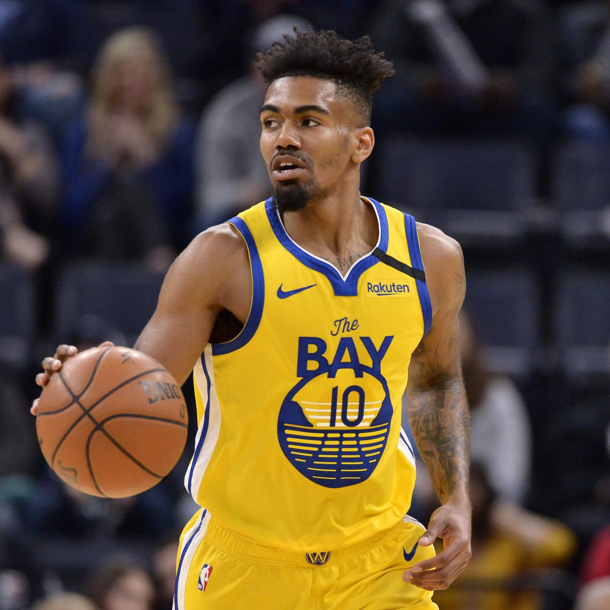 Warriors Jacob Evans Enters Concussion Protocol Will Wear Mask