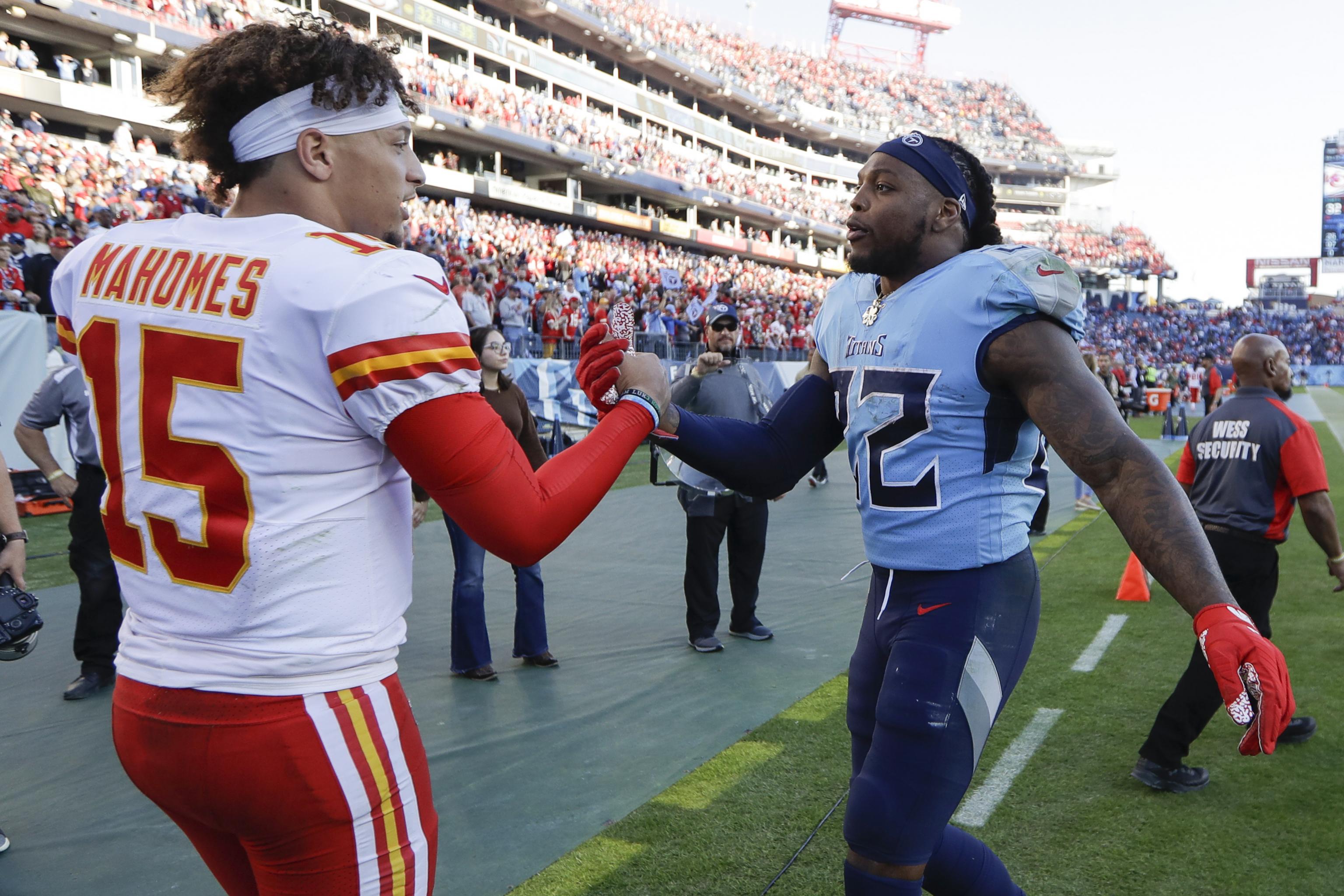 Chiefs tasked with stopping Titans' Derrick Henry in AFC championship