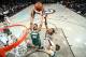 BROOKLYN, NY - JANUARY 18: Giannis Antetokounmpo #34 of the Milwaukee Bucks grabs the rebound against the Brooklyn Nets on January 18, 2020 at Barclays Center in Brooklyn, New York. NOTE TO USER: User expressly acknowledges and agrees that, by downloading and or using this Photograph, user is consenting to the terms and conditions of the Getty Images License Agreement. Mandatory Copyright Notice: Copyright 2020 NBAE (Photo by Nathaniel S. Butler/NBAE via Getty Images)