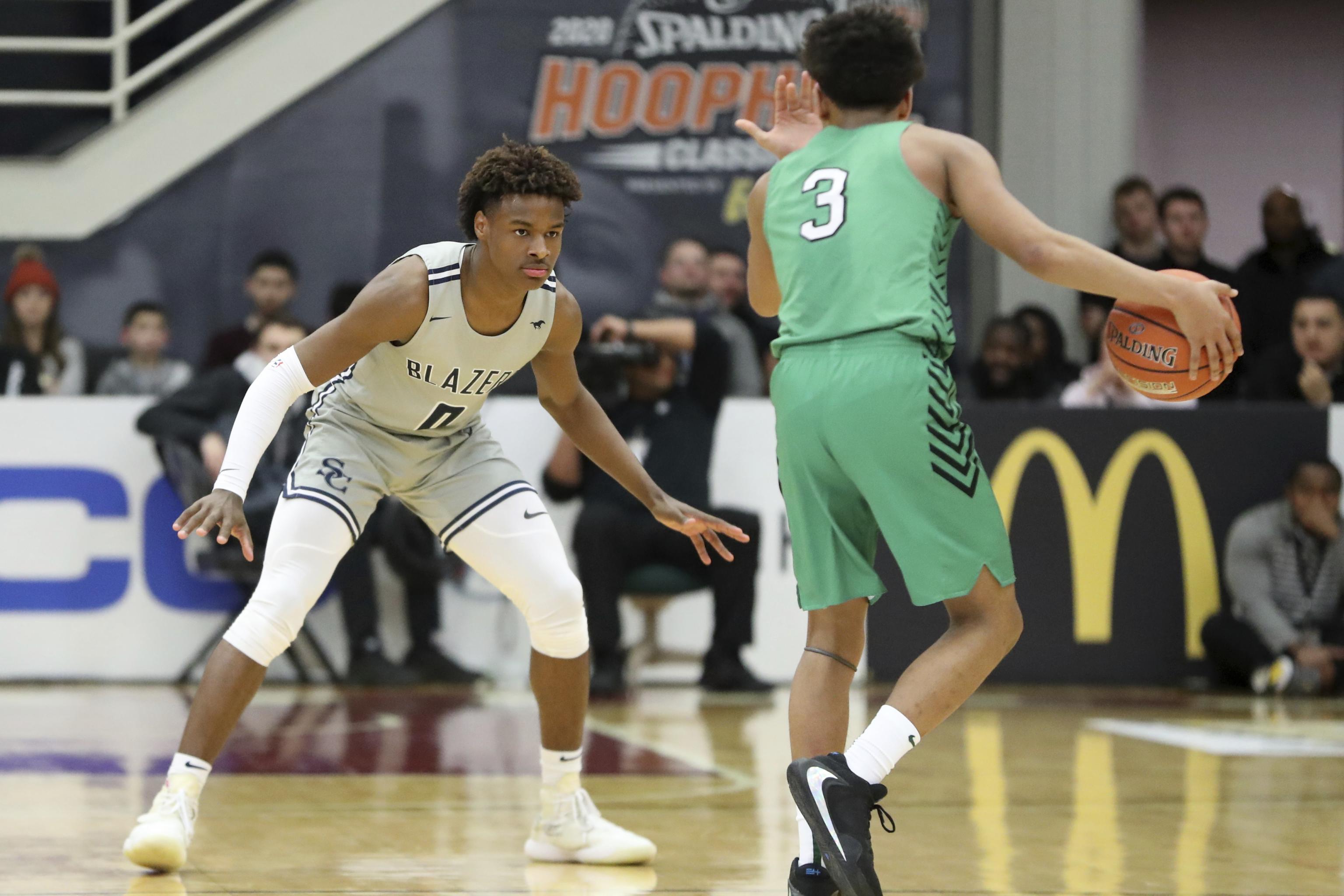 Bronny James, Zaire Wade expected to attend Sierra Canyon – The