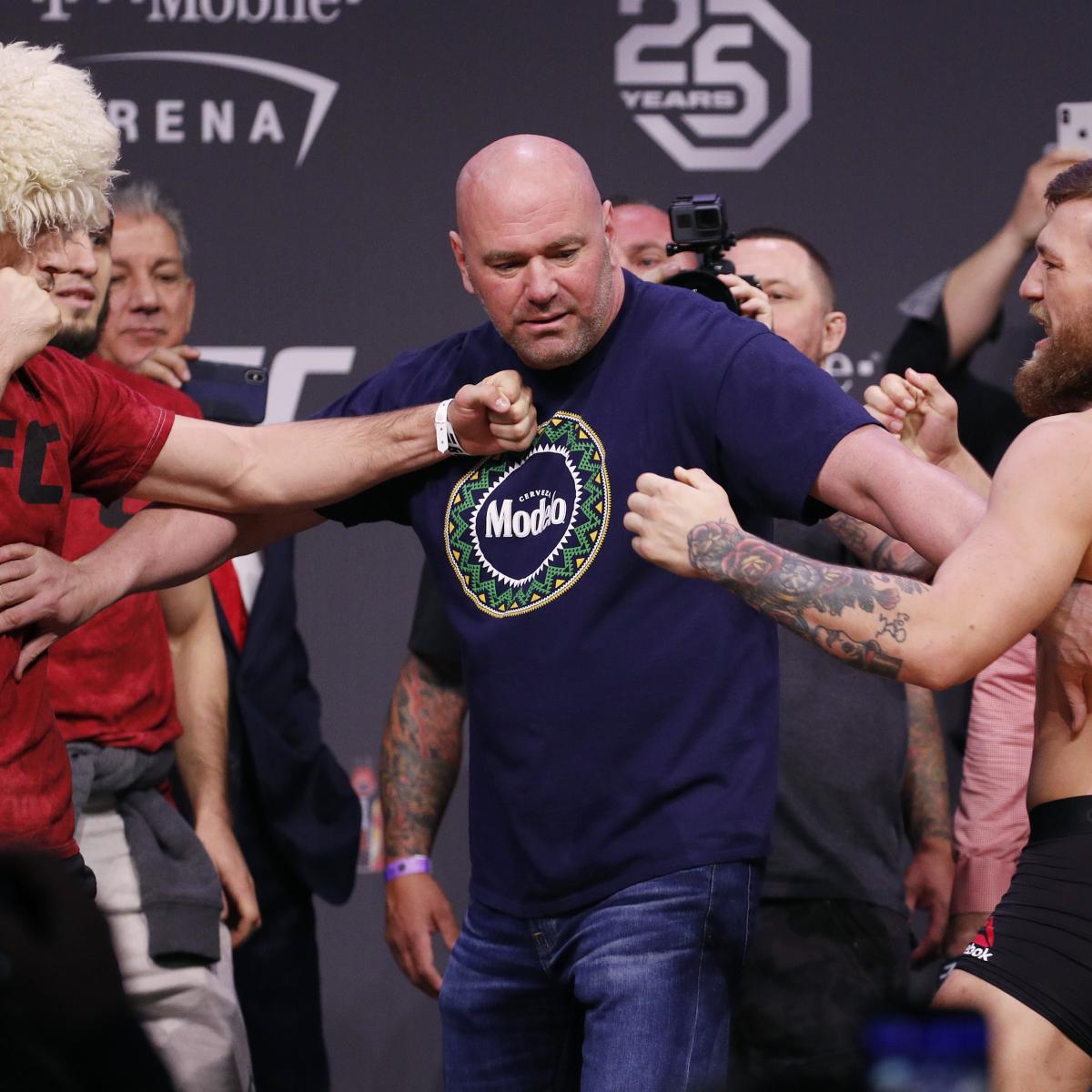 Dana White Talks Conor McGregor, Khabib Nurmagomedov Rematch After UFC ...
