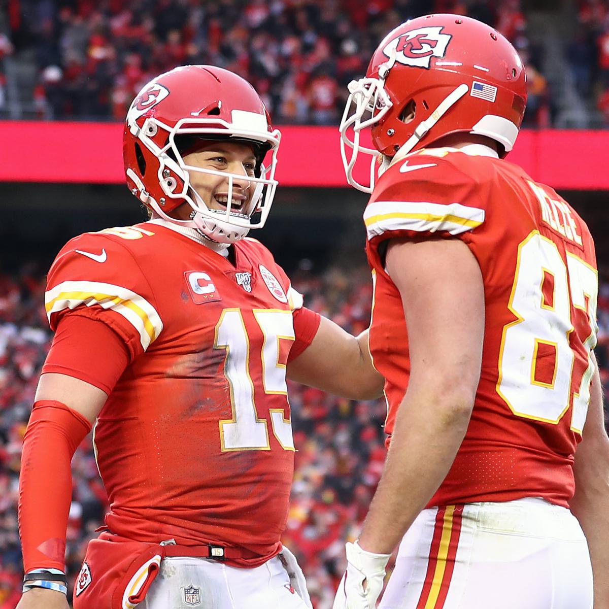 Travis Kelce: Patrick Mahomes Is 'Best QB in the NFL' as Chiefs Reach Super  Bowl, News, Scores, Highlights, Stats, and Rumors