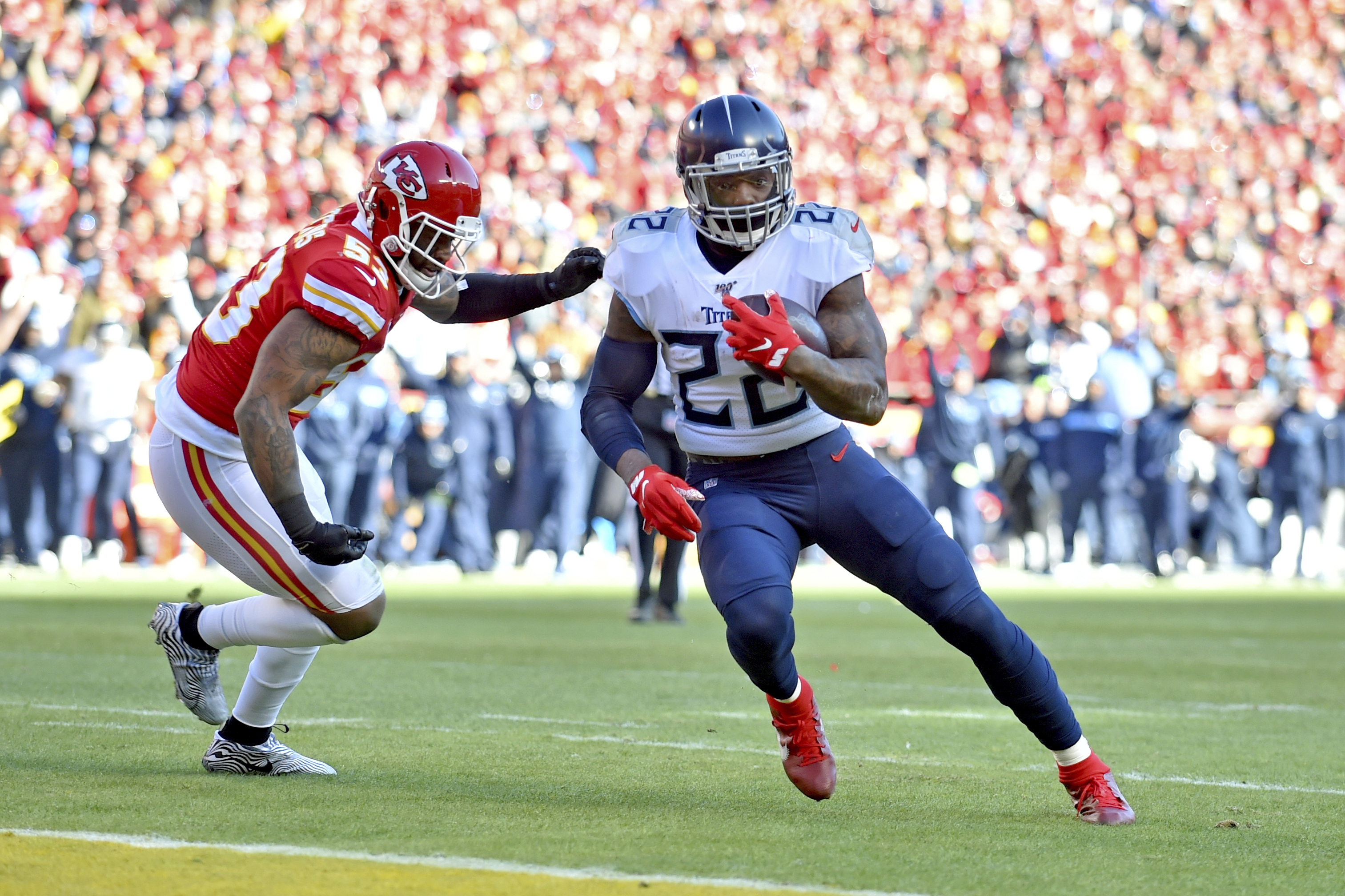 Patrick Mahomes has high praise for Tennessee Titans, Mike Vrabel