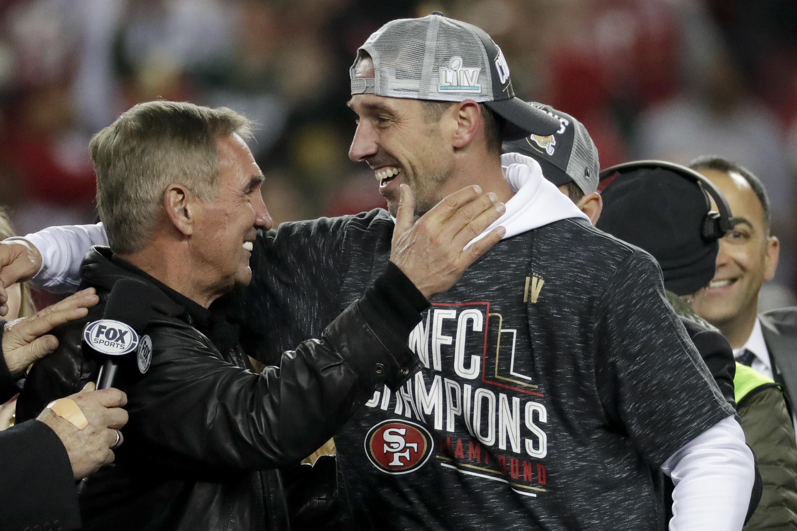 Kyle Shanahan savors the Niners' win over the Redskins, gives game ball to  his father, Mike - The Washington Post