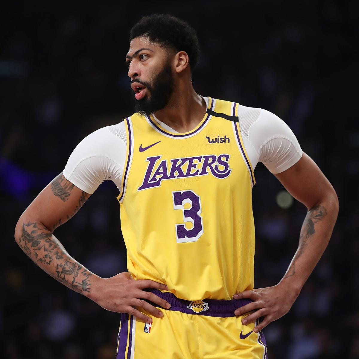 Lakers' Anthony Davis to Return from Injury vs. Celtics After Missing 5 ...