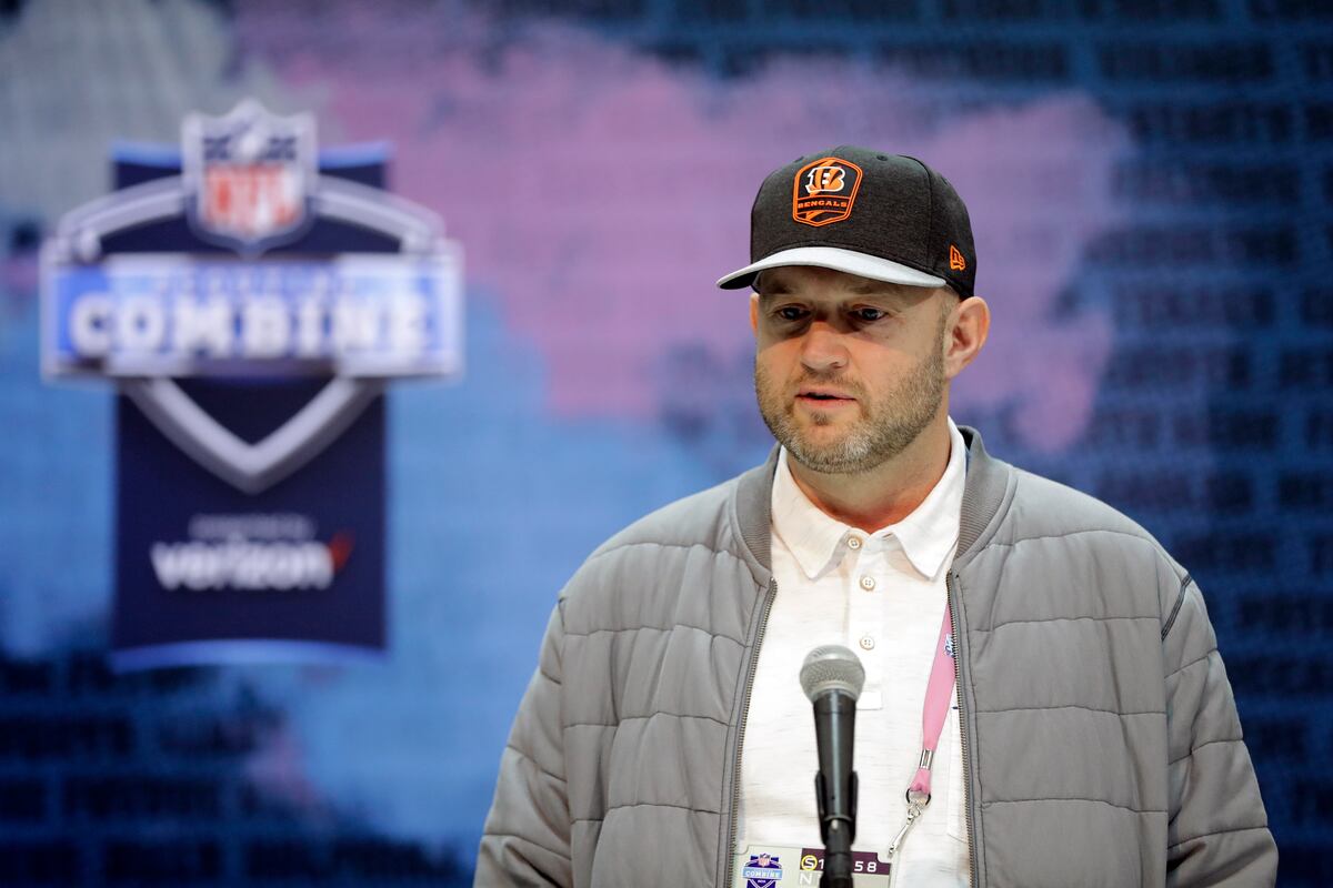 Bengals' Duke Tobin on Report Team Won't Trade No. 1 Pick 'That's News