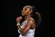 MELBOURNE, AUSTRALIA - JANUARY 22: Serena Williams of the United States looks on during her Women's Singles second round match against Tamara Zidansek of Slovenia on day three of the 2020 Australian Open at Melbourne Park on January 22, 2020 in Melbourne, Australia. (Photo by Graham Denholm/Getty Images)