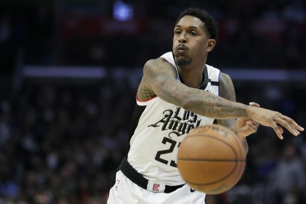 Los Angeles Clippers guard Lou Williams plays against the Orlando Magic during the second half of an NBA basketball game in Los Angeles, Thursday, Jan. 16, 2020. The Clippers win 122-95. (AP Photo/Chris Carlson)