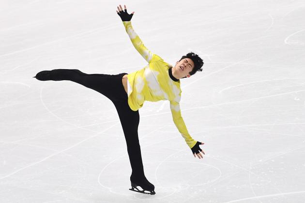 USA's Nathan Chen performs during the Men Free Skating program on December 7, 2019 at the ISU Grand Prix of figure skating Final 2019 in Turin. (Photo by Marco Bertorello / AFP) (Photo by MARCO BERTORELLO/AFP via Getty Images)