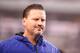 EAST RUTHERFORD, NJ - NOVEMBER 05: head coach Ben McAdoo of the New York Giants looks on after a 51-17 loss against the Los Angeles Rams after their game at MetLife Stadium on November 5, 2017 in East Rutherford, New Jersey. (Photo by Al Bello/Getty Images)