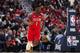 New Orleans Pelicans forward Zion Williamson (1) runs down the court in the second half of an NBA basketball game against the San Antonio Spurs in New Orleans, Wednesday, Jan. 22, 2020. The Spurs won 121-117. (AP Photo/Gerald Herbert)