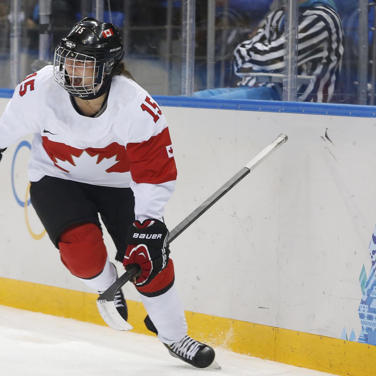 Canada Beats USA 2-1 in Elite Women's 3-on-3 at 2020 NHL All-Star Weekend | Bleacher ...