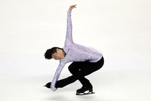 GREENSBORO, NORTH CAROLINA - JANUARY 25: Nathan Chen skates in the Men's Short Program during the 2020 U.S. Figure Skating Championships at Greensboro Coliseum on January 25, 2020 in Greensboro, North Carolina. (Photo by Matthew Stockman/Getty Images)