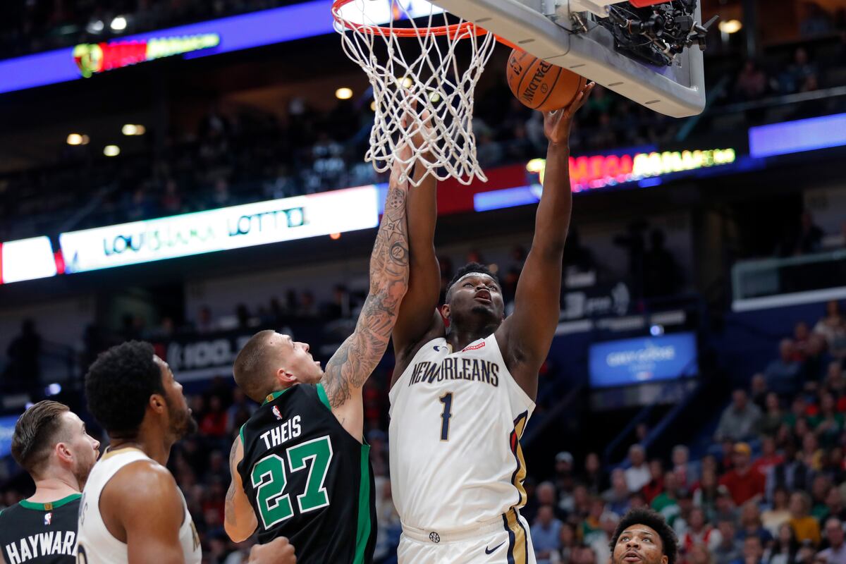 Zion Williamson, Pelicans Top Celtics 123108 Despite Kemba Walker's 35
