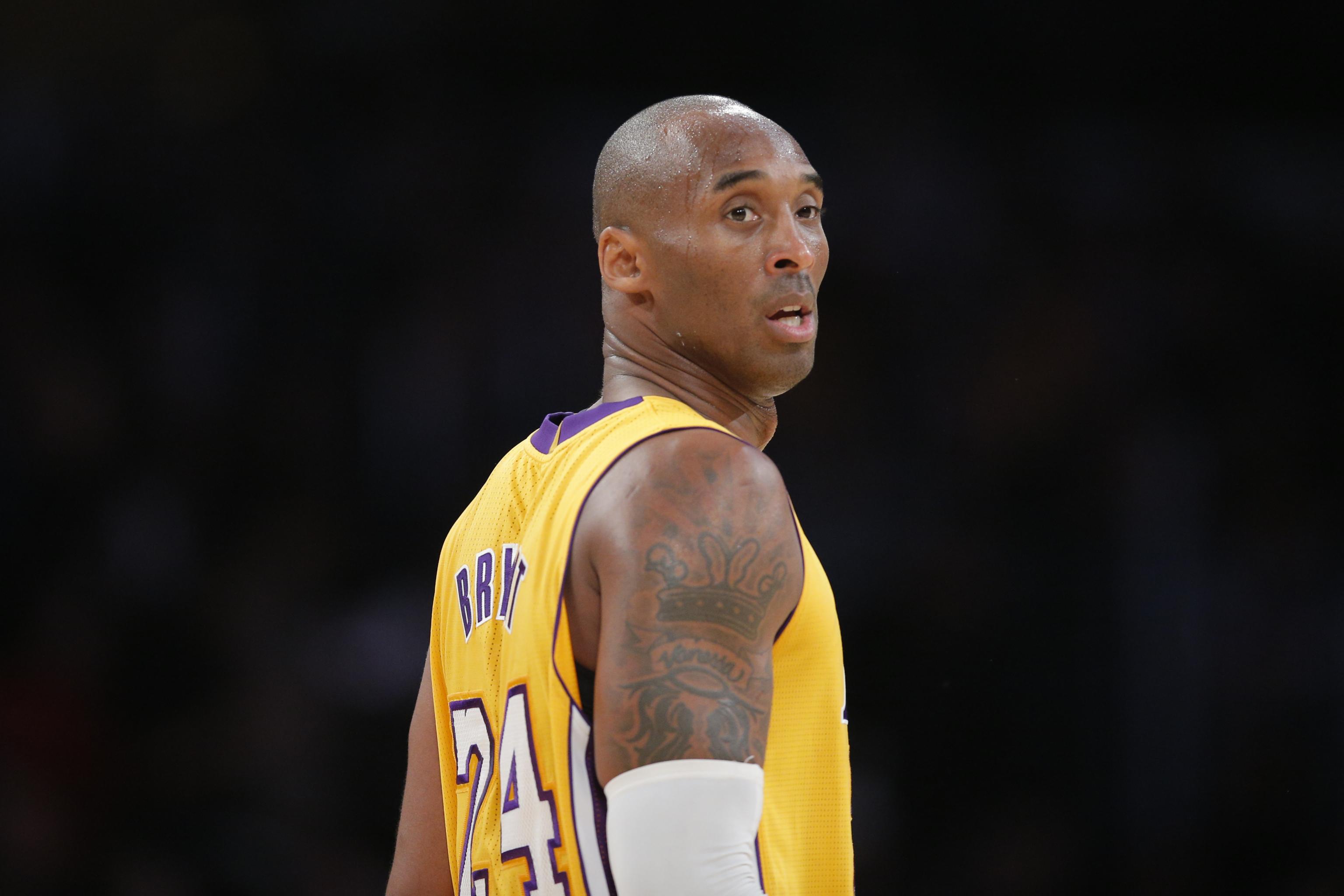 Kobe Bryant: Man draws giant tattoo of legendary basketball player Lakers  jersey (Photo)