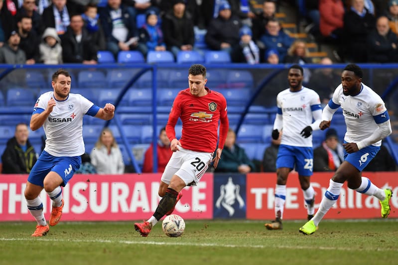 Diogo Dalot Talks 'Tough Journey' After Goal in Manchester ...