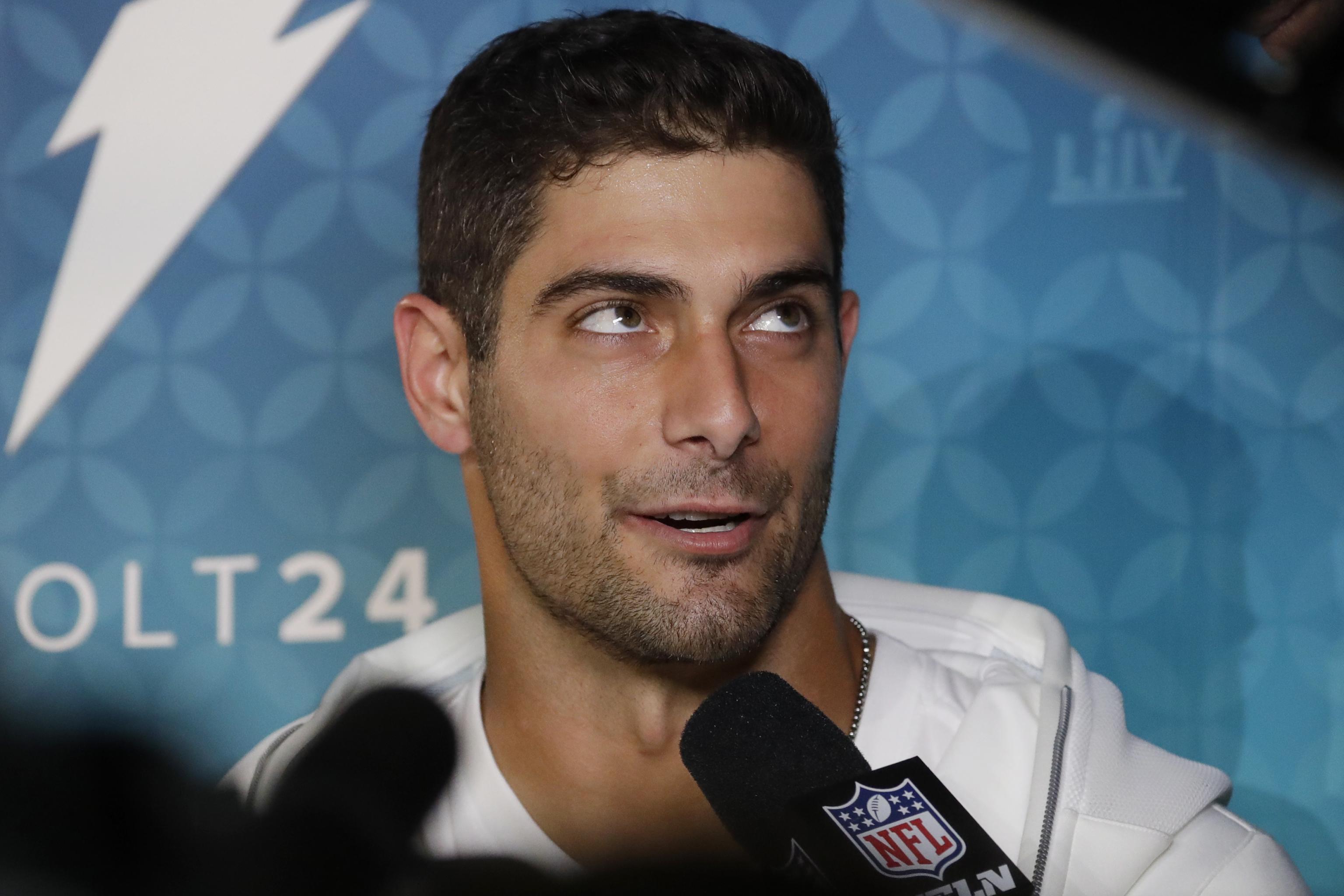 Tom Brady reached out to Jimmy Garoppolo ahead of Super Bowl