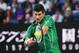 MELBOURNE, AUSTRALIA - JANUARY 28: Novak Djokovic of Serbia plays a backhand during his Men’s Singles Quarterfinal match against Milos Raonic of Canada on day nine of the 2020 Australian Open at Melbourne Park on January 28, 2020 in Melbourne, Australia. (Photo by Morgan Hancock/Getty Images)