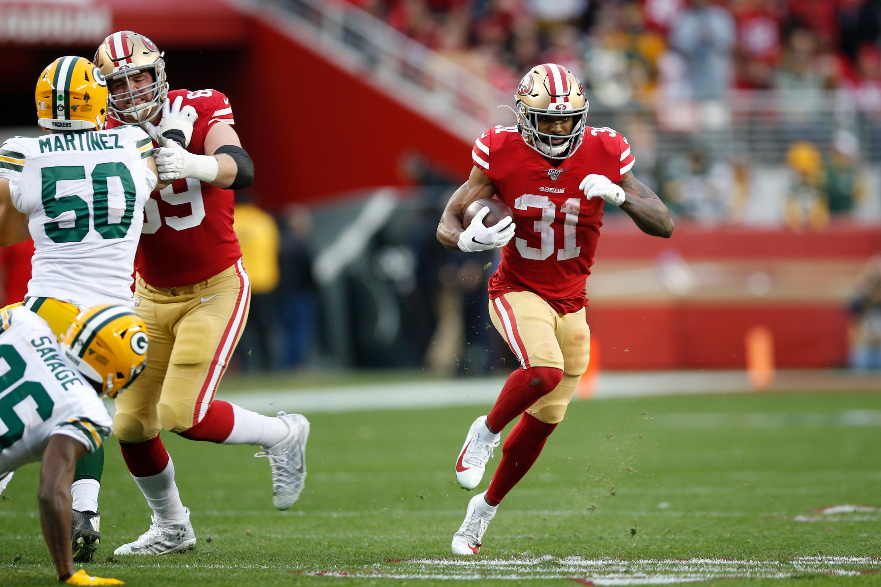 49ers RB Raheem Mostert Almost Became a Pro Surfer. Now He's in