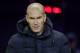 VALLADOLID, SPAIN - JANUARY 26: coach Zinedine Zidane of Real Madrid during the La Liga Santander match between Real Valladolid v Real Madrid at the Stadium Jose Zorrilla on January 26, 2020 in Valladolid Spain (Photo by David S. Bustamante/Soccrates/Getty Images)
